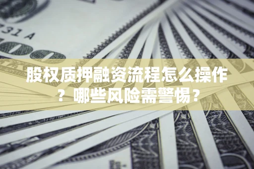 武汉股权质押融资流程怎么操作？哪些风险需警惕？