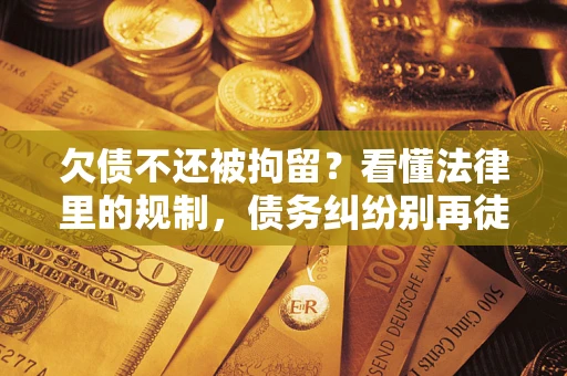 武汉欠债不还被拘留？看懂法律里的规制，债务纠纷别再徒劳奔波