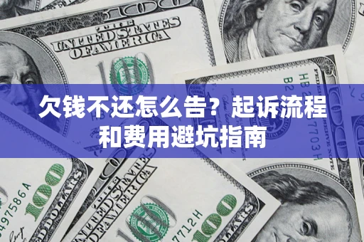 武汉欠钱不还怎么告?起诉流程和费用避坑指南 武汉欠钱不还怎么告?起诉流程和费用避坑指南