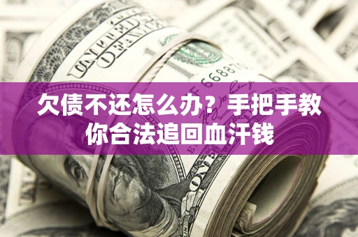 武汉欠债不还怎么办?手把手教你合法追回血汗钱 武汉欠债不还怎么办?手把手教你合法追回血汗钱