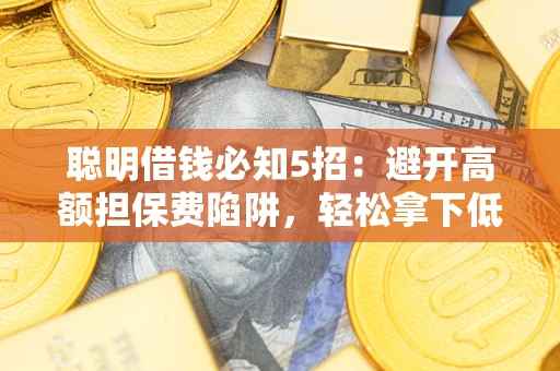武汉聪明借钱必知5招：避开高额担保费陷阱，轻松拿下低息贷款