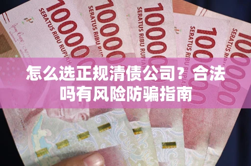 武汉怎么选正规清债公司？合法吗有风险防骗指南